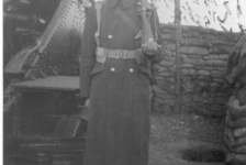 545: Vince McCarthy at a military post. (circa 1942)  - Son of James McCarthy &amp;amp; Julia Reddy